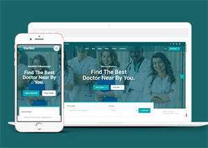 在线医生咨询服务网站模板源码 - 淘金派资源网