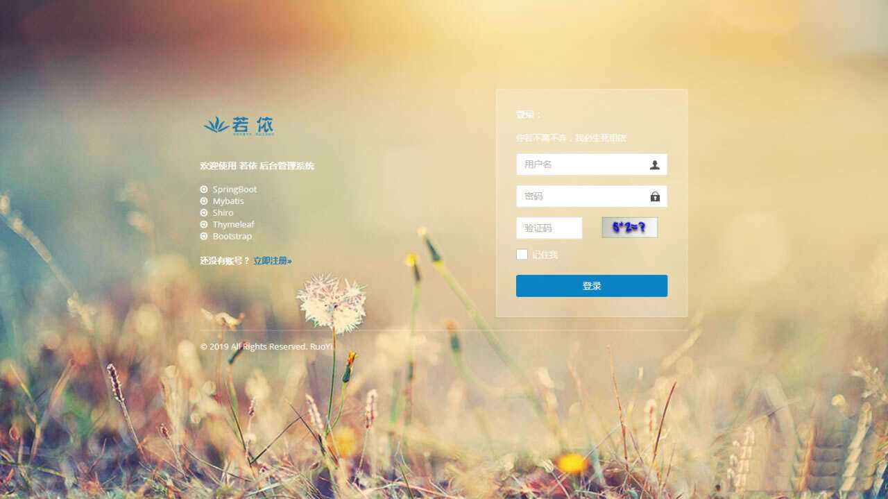 图片[4] - RuoYi若依管理系统最新版 基于SpringBoot的权限管理系统 - 淘金派资源网