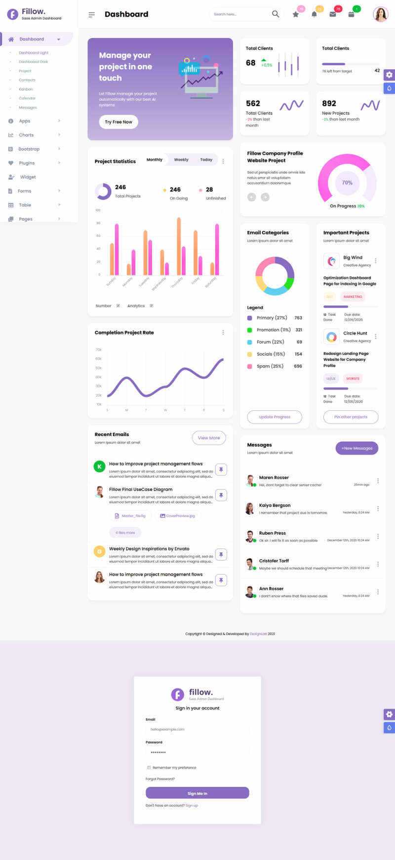 响应式app业务统计后台管理html模板 - 淘金派资源网