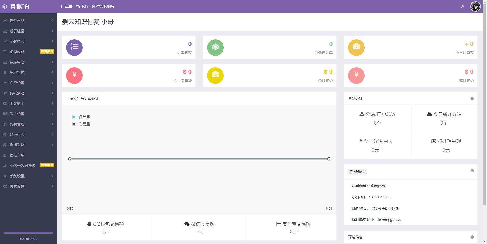 图片[2] - 彩虹商城时光模板系统初创版源码 - 淘金派资源网