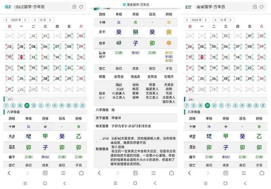九龙道长同款万年历源码 - 淘金派资源网