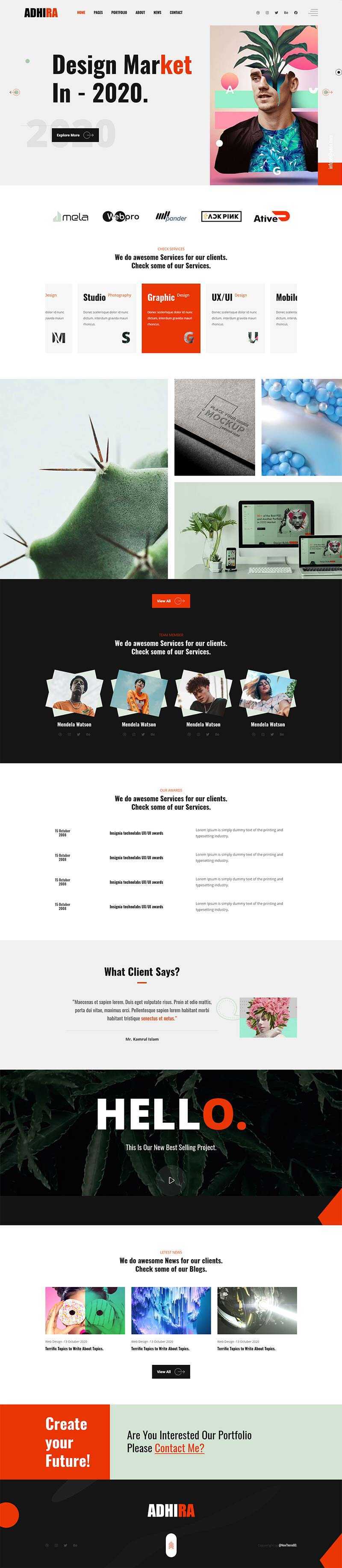 Bootstrap响应式企业宣传主题网站HTML模板 - 淘金派资源网