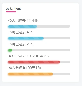 图片[1] - 子比主题美化-给子比侧边加一个人生倒计时 - 淘金派资源网