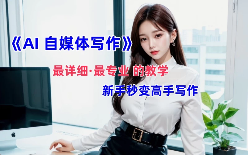 全网最全最细最专业的“AI自媒体写作”教学，新手小白秒变写作高手！ - 淘金派资源网