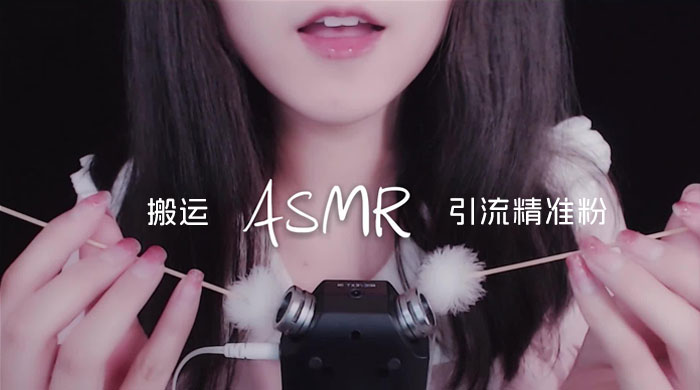 靠搬运 ASMR 视频，引流精准粉，私域单日变现 500+ - 淘金派资源网