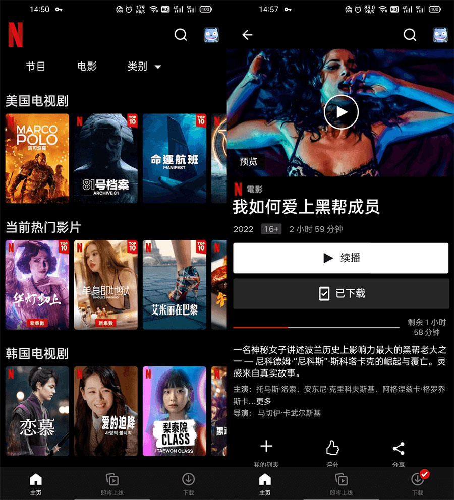 安卓 Netflix v8.20.0 正式版 /  v8.13.0 解锁订阅版 - 淘金派资源网