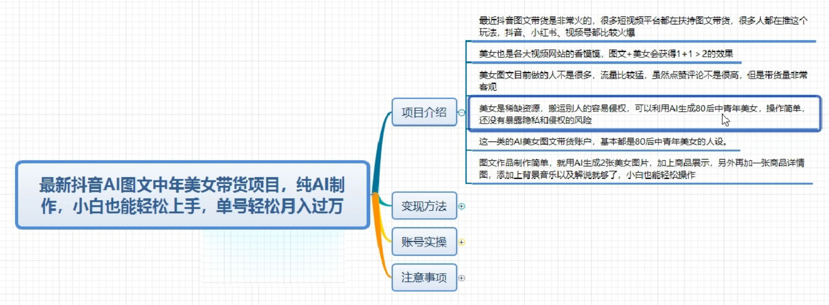 图片[2] - 最新抖音 AI 图文中年美女带货项目，纯 AI 制作，小白也能轻松上手，单号轻松月入过万 - 淘金派资源网