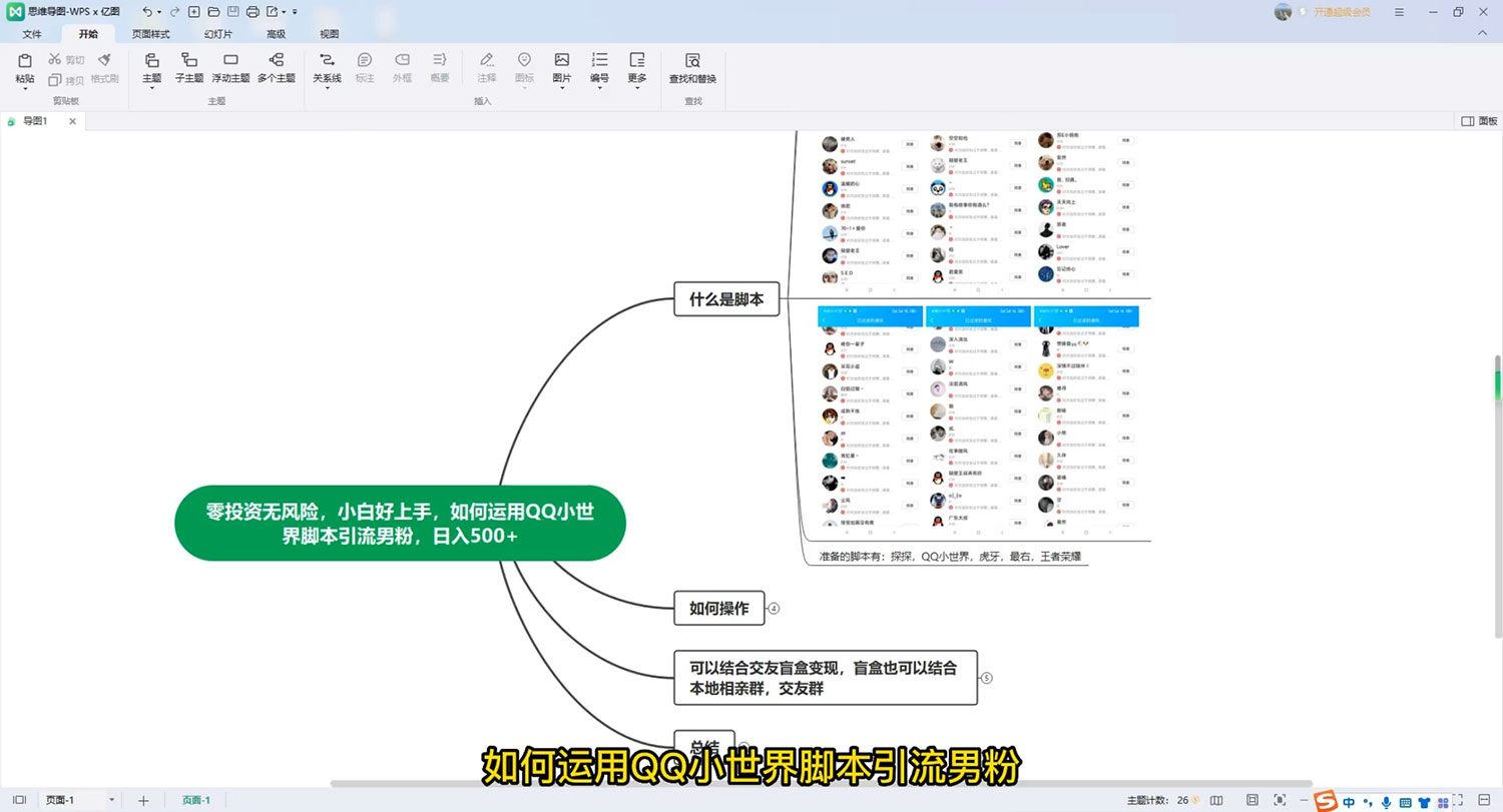 零投资无风险,小白易上手,QQ 小世界脚本引流男粉,日变现 500+ 零投资无风险,小白易上手,QQ 小世界脚本引流男粉,日变现 500+