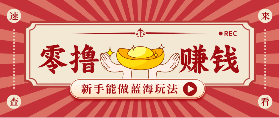 新手也能变现的蓝海玩法，一个人人能做的项目，需求量极大日入300+！ - 淘金派资源网