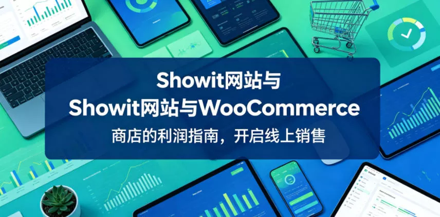 Showit网站与WooCommerce商店的利润指南，开启线上销售【原创双语字幕】 - 淘金派资源网