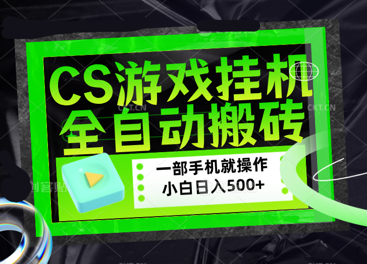 CSGO游戏挂机捡漏搬砖，超稳定的项目，带领1000+小白实现日入500+，数据可视频验证 - 淘金派资源网