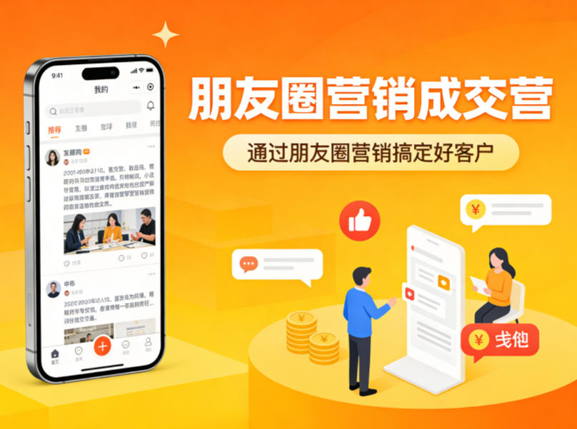 朋友圈营销成交营，通过朋友圈营销来搞定好客户 - 淘金派资源网