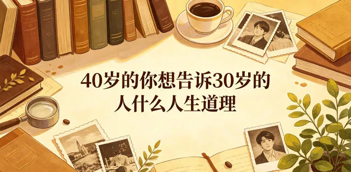 公众号付费文章：40岁的你想告诉30岁的人什么人生道理？ - 淘金派资源网