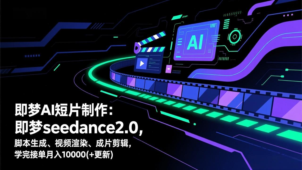 即梦AI 短片制作(更新 - 淘金派资源网