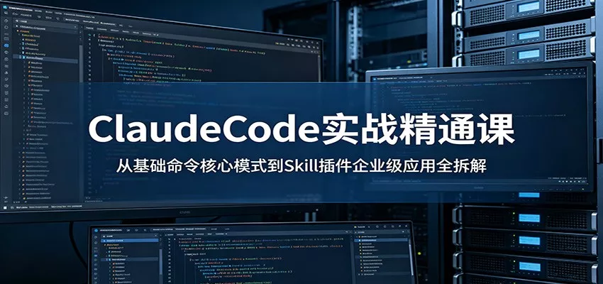 ClaudeCode实战精通课：从基础命令核心模式到Skill插件企业级应用全拆解 - 淘金派资源网