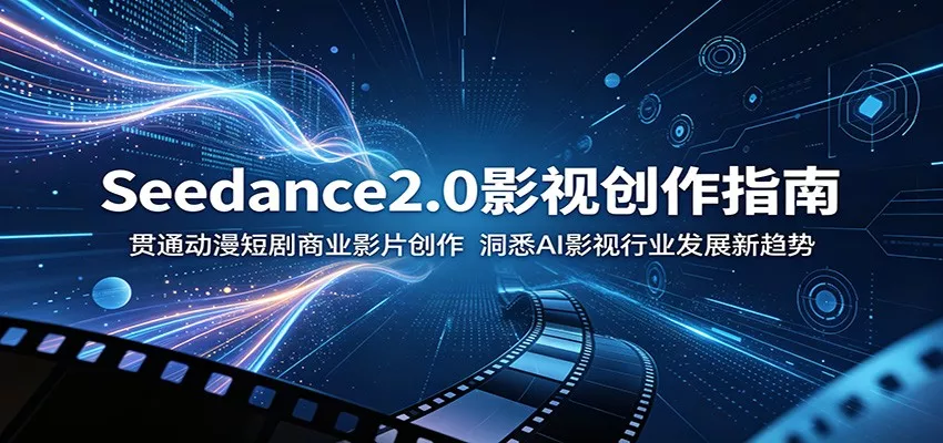 Seedance2.0影视创作指南：贯通动漫短剧商业影片创作，洞悉AI影视行业发展新趋势 - 淘金派资源网