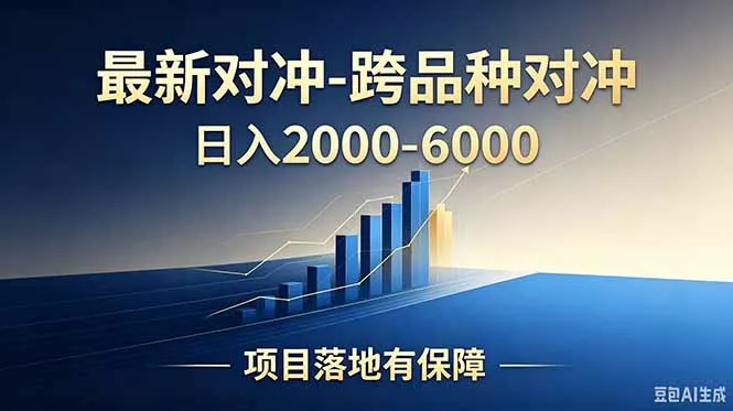 跨品种对冲震撼首发！日收益2000-6000+，项目绿色长久，安全稳健，合规靠谱，可批量放大 - 淘金派资源网